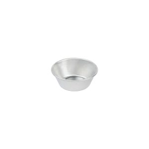 Pack de 6 Forminhas de Queque Lisas Alumínio Tradition  Ø7 cm