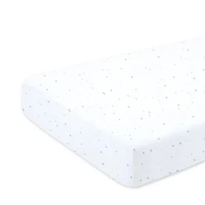 Bemini Lençol de Cama 70x140cm - Little stars print ecru