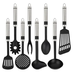 Conjunto de 8 Utensílios Nylon